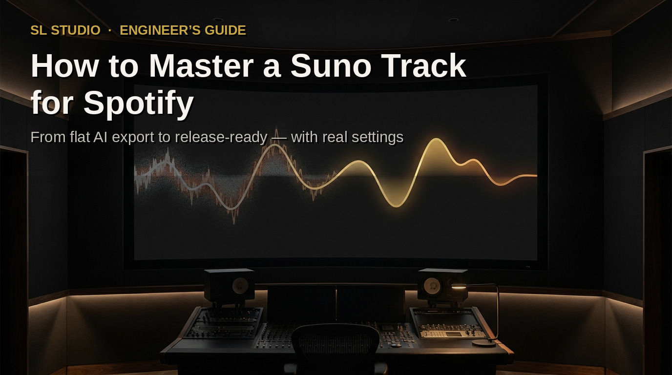 How to Master a Suno Track for Spotify